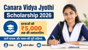 Canara Vidya Jyothi Scholarship 2026