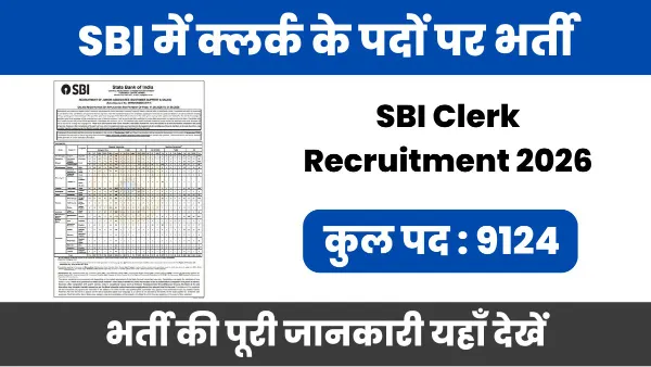 SBI Clerk Recruitment 2026