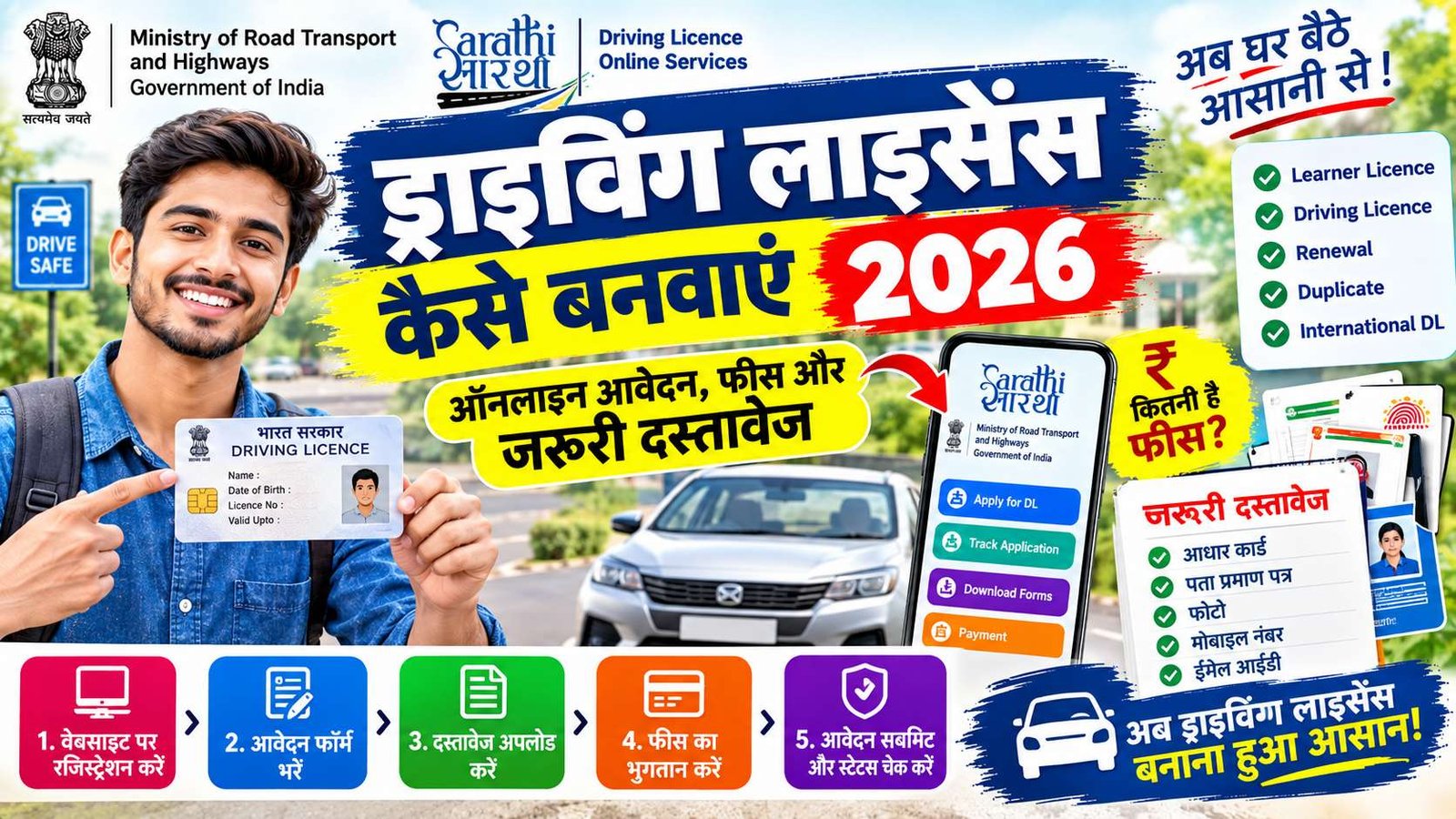Driving Licence Kaise Banwaye