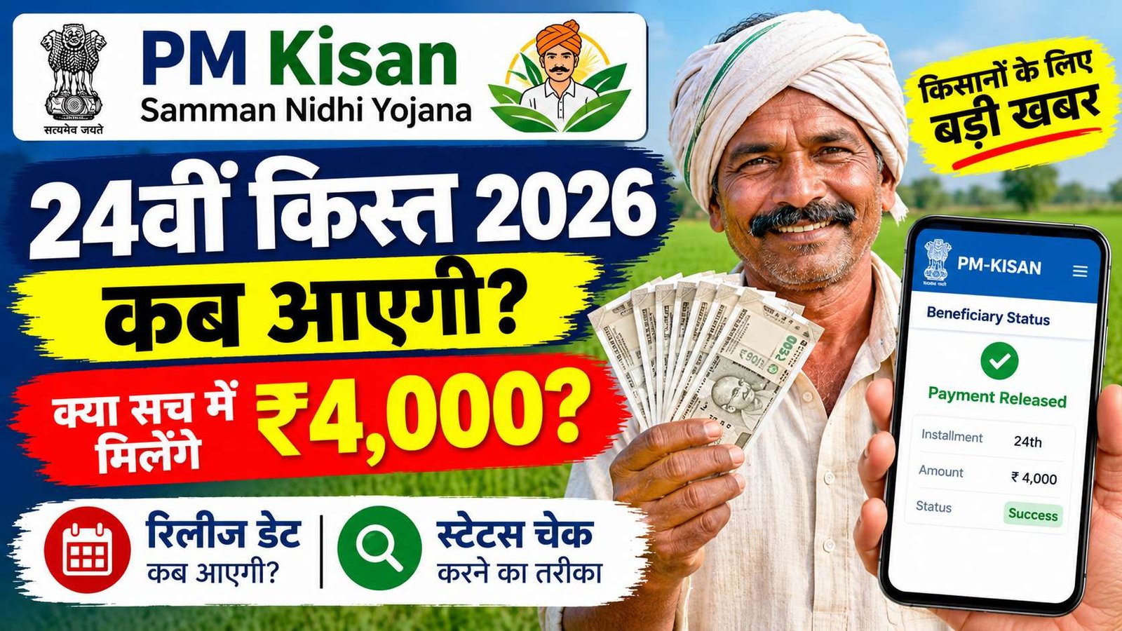 PM Kisan 24th Installment 2026
