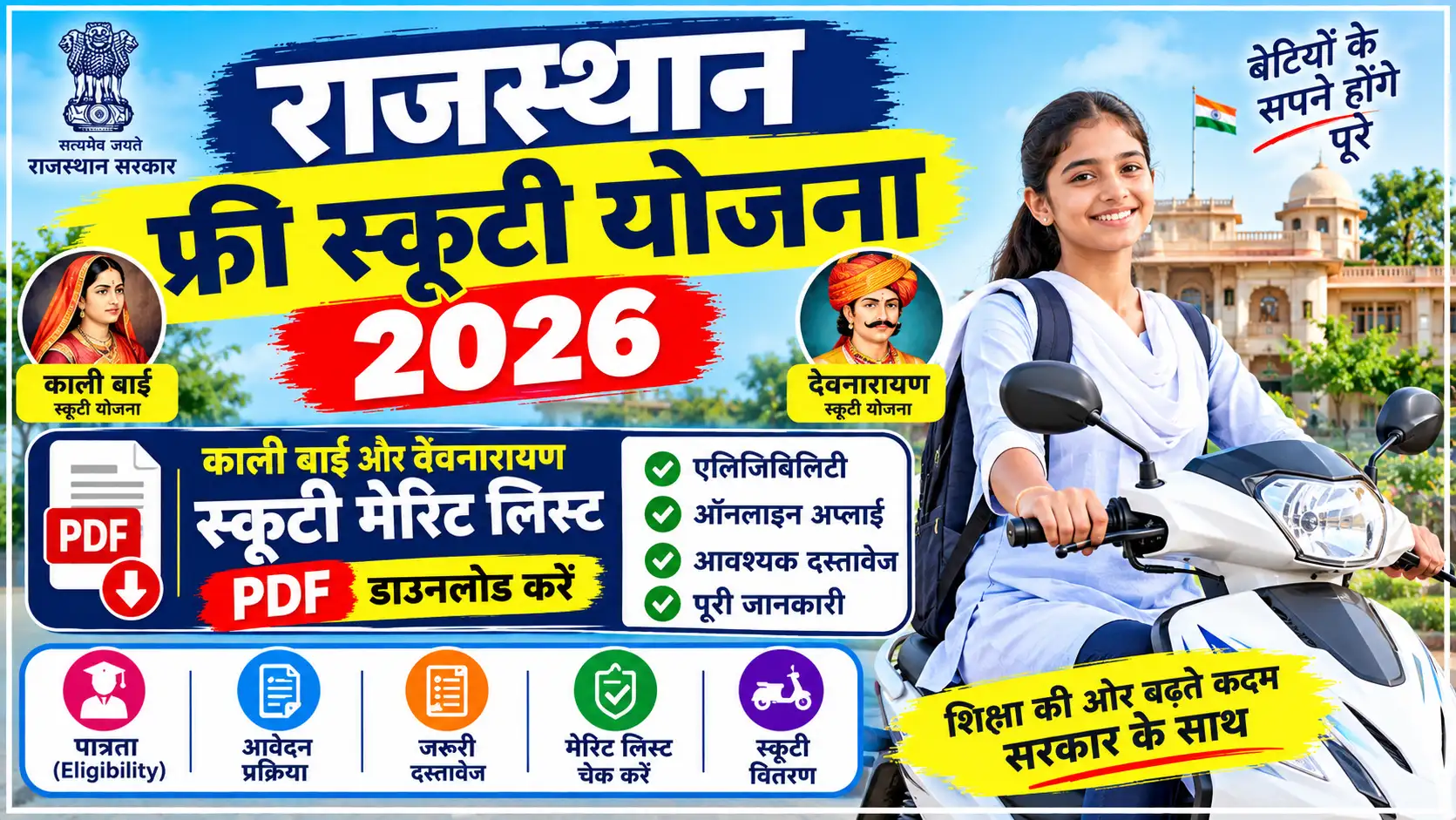Rajasthan Free Scooty Yojana 2026
